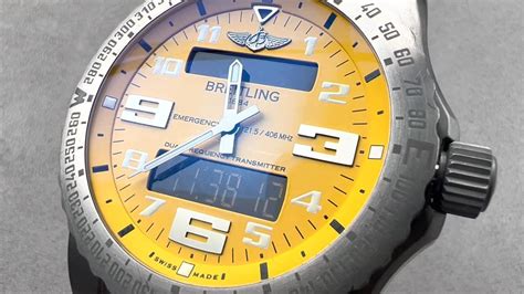 youtube breitling emergency|breitling emergency 2 price.